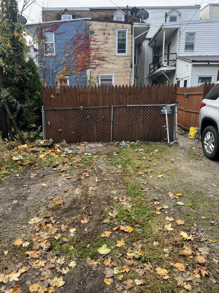 After: the same property cleared by Wolfgang Hauling, truck loaded and hauled away